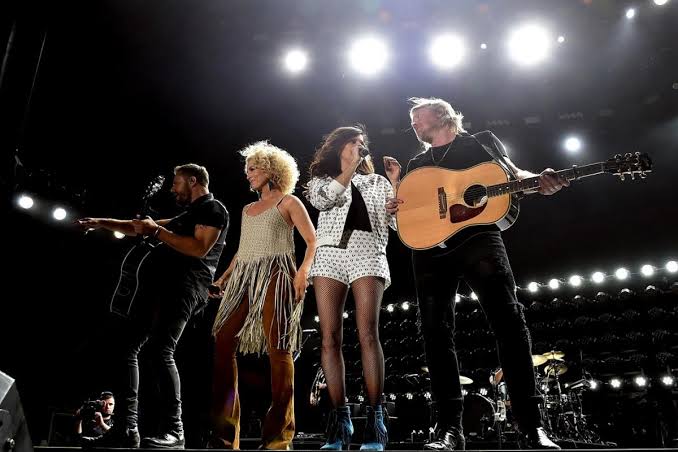 Little Big Town performing live on stage